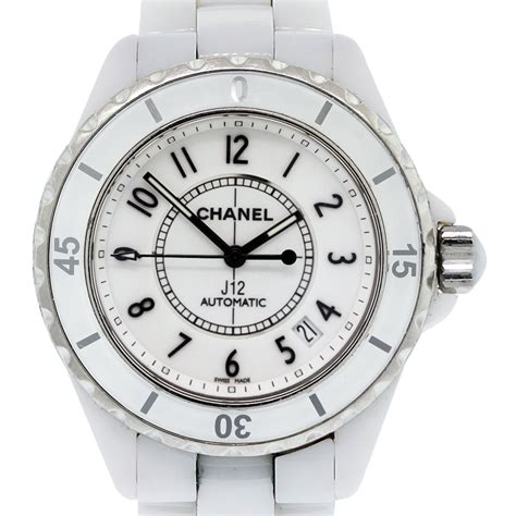 chanel watch j12 white|chanel j12 watch.